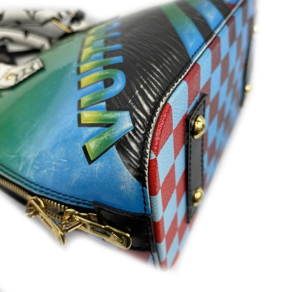 Louis Vuitton - Alma Epi Leather BB -  Race Limited Edition Top Handle w/ Strap - Picture 9 of 16